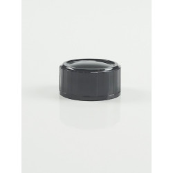 CAPSULE CANNELEE BAKELITE NOIRE NON JOINTEE PHIE 18