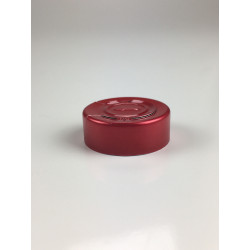 CAPSULE 20MM DECHIRABLE A FLECHE ALUMINIUM VERNIS ROUGE