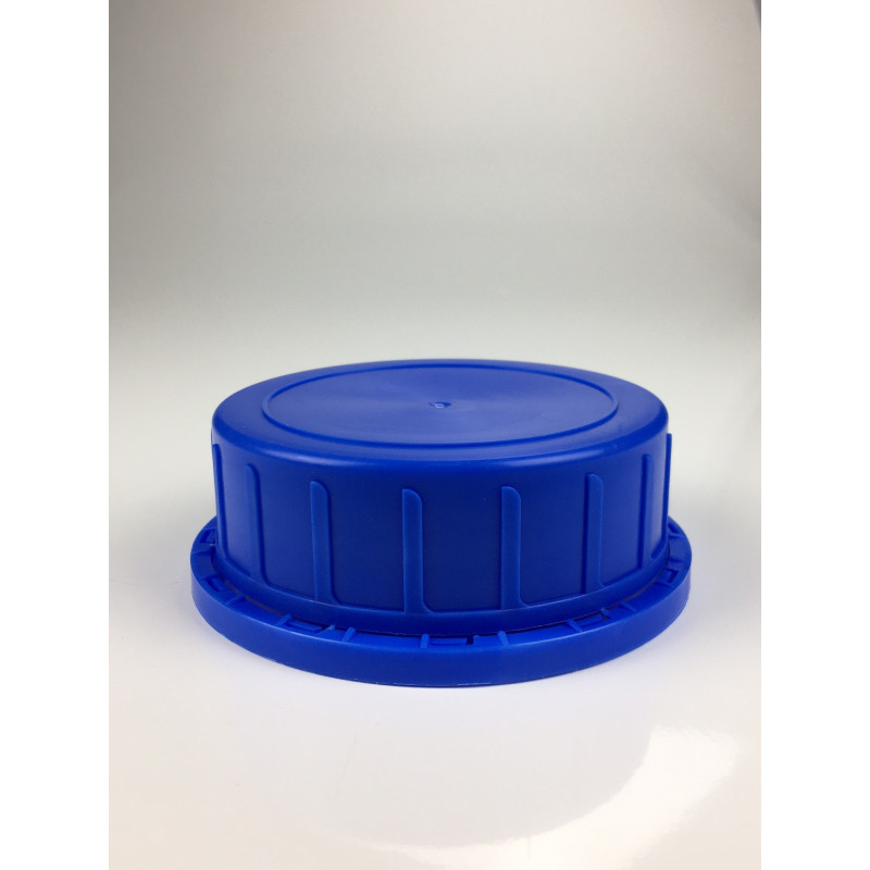 Bouchon Protection robinet DIN Alu Bleu