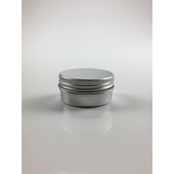 POT ALUMINIUM 15ML AVEC COUVERCLE JOINTE