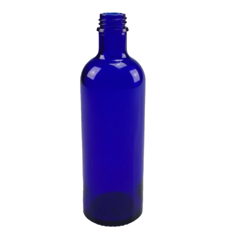 FLACON GOUTTES 200ML VERRE BLEU BAGUE DIN22 FLACON GOUTTES 200ML VERRE BLEU BAGUE DIN22
