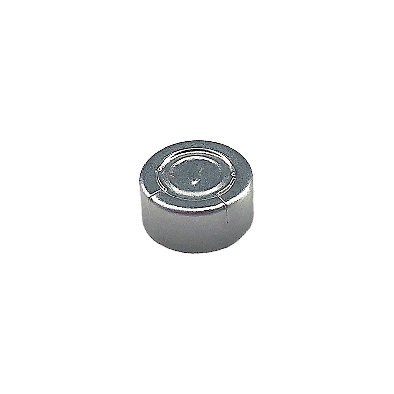 Capsule à sertir 13mm alu vernis incolore déchirable