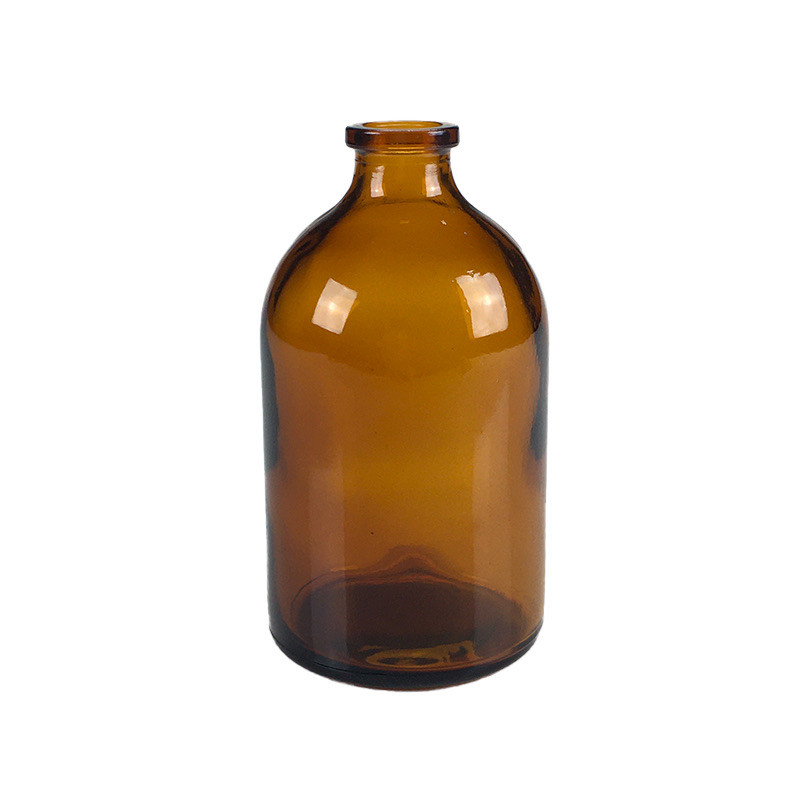 FLACON ANTIBIOTIQUE 100ML VERRE JAUNE T3 BAGUE WI20 FLACON ANTIBIOTIQUE 100ML VERRE JAUNE T3 BAGUE WI20