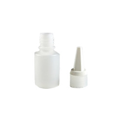FLACON COMPTE-GOUTTES 25ML PEHD NATUREL