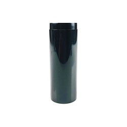 FLACON MICRO ROUND NOIR 30ML POUR POMPE AIRLESS