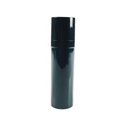 FLACON AIRLESS MICRO ROUND NOIR 30ML