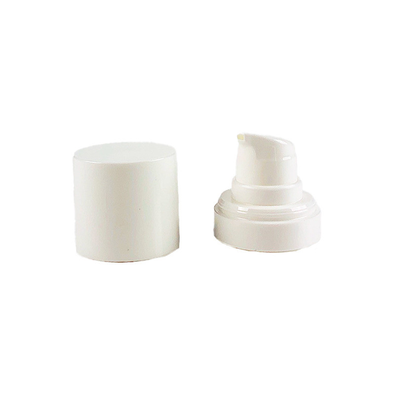 POMPE AIRLESS MICRO ROUND BLANCHE + CAPOT BLANC