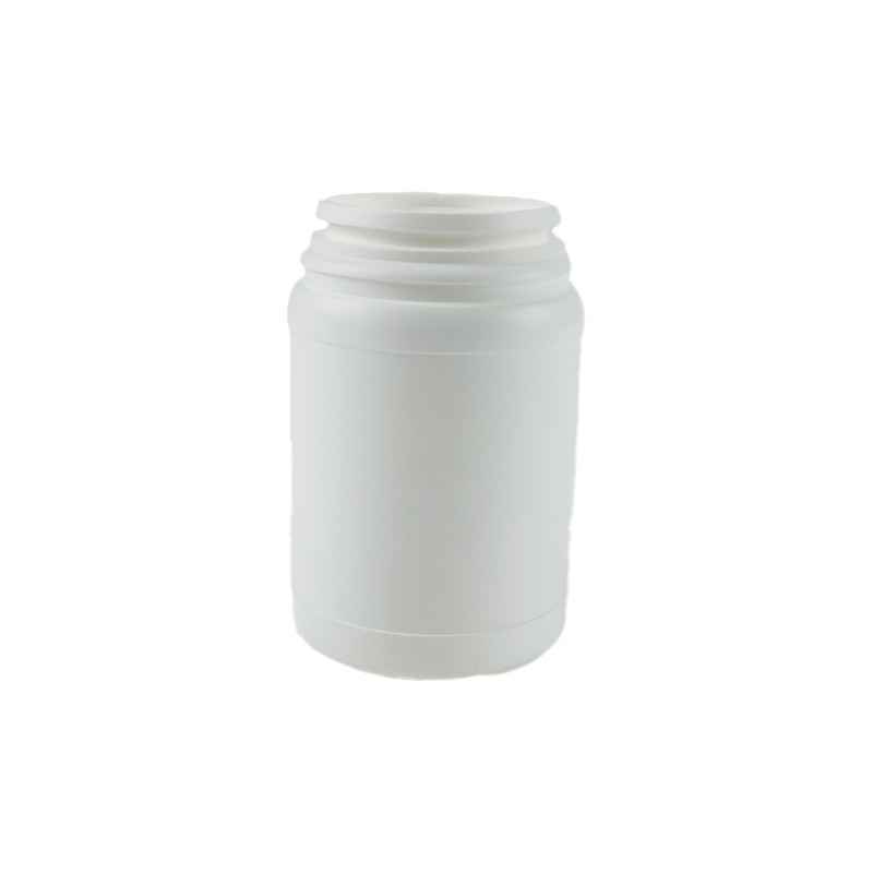 POT ROND CLIPABLE INVIOLABLE 250ML PEHD BLANC BAGUE CI59