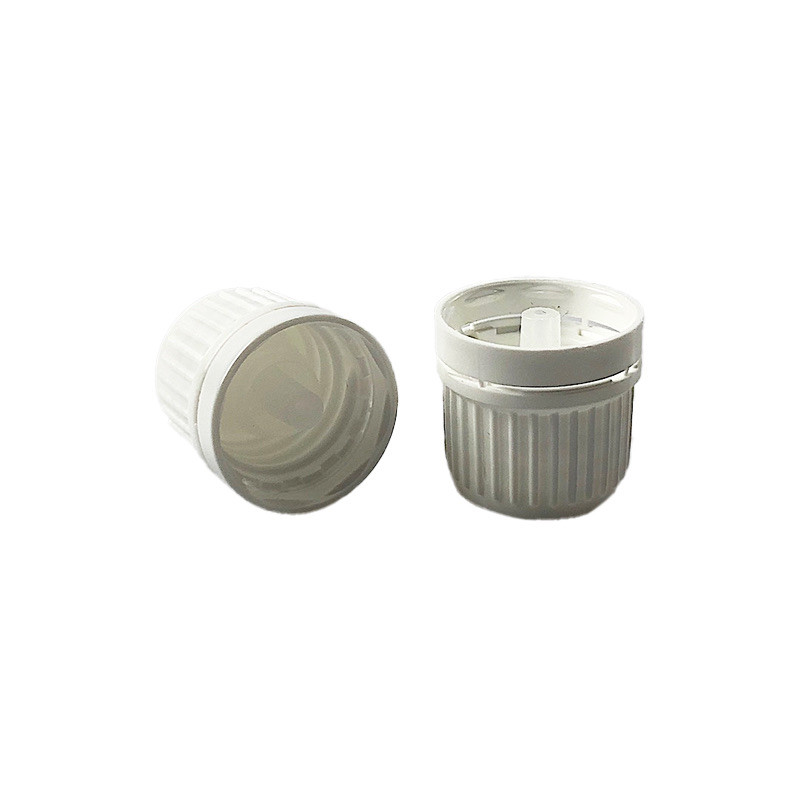 Capsule à visser DIN18 blanche + insert compte-gouttes aqueux
