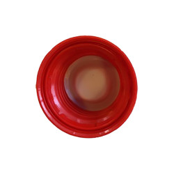 BOUCHON CLOCHE PP ROUGE DÉGAZAGE INVIOLABLE ROUGE+GODET PTFE