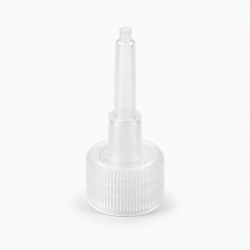 EMBOUT EA13 PEBD NATUREL POINTE A COUPER POUR BAGUE A VIS 13MM