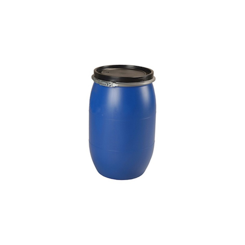 FÛT 60L PLASTIQUE + COUVERCLE + CERCLAGE FÛT 60L PLASTIQUE + COUVERCLE + CERCLAGE