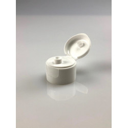 CAPSULE BLANCHE FLIP TOP  28/410 TROU DE 2,5MM